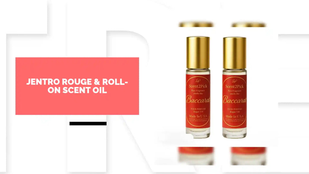 Jentro ROUGE &amp; ROLL-ON SCENT OIL by@Outfy